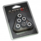 GALET/ROULEAU MAXISCOOTER ARTEK K1 20x17 8,5g (x6) POUR PEUGEOT 125 SATELIS/ SUZUKI 125 BURGMAN/ APRILIA 125 LEONARDO/ KYMCO 125 PEOPLE 3700948001448