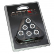 GALET/ROULEAU MAXISCOOTER ARTEK K1 20x17 9,0g (x6) POUR PEUGEOT 125 SATELIS/ SUZUKI 125 BURGMAN/ APRILIA 125 LEONARDO/ KYMCO 125 PEOPLE 3700948001455