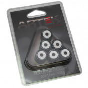 GALET/ROULEAU MAXISCOOTER ARTEK K1 20x17 10,5g (x6) POUR PEUGEOT 125 SATELIS/ SUZUKI 125 BURGMAN/ APRILIA 125 LEONARDO/ KYMCO 125 PEOPLE 3700948001486