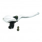 BRAKE MASTER CYLINDER UNIVERSAL (FRONT) ALUMINIUM CNC - BLACK-SILVER RIGHT 3700948094242