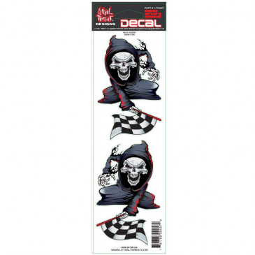 AUTOCOLLANT/STICKER LETHAL THREAT RACE REAPER (70x250mm) (LT00457)