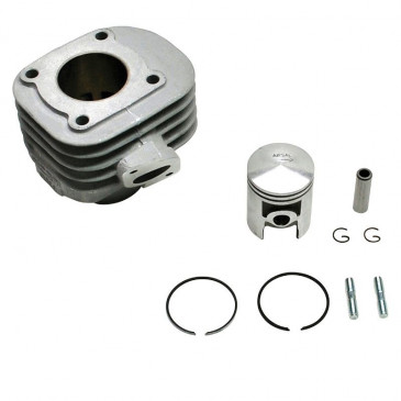 CYLINDRE SCOOT ADAPTABLE MBK 50 OVETTO 2T, MACH G/YAMAHA 50 NEOS 2T, JOG/APRILIA 50 SR/MALAGUTI 50 F10 -ALU NIKASIL AIRSAL-