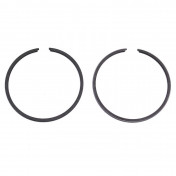 PISTON RING FOR SCOOT AIRSAL FOR MBK 50 BOOSTER, STUNT/YAMAHA 50 BWS, SLIDER (SOLD PER PAIR)