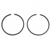 PISTON RING FOR SCOOT AIRSAL FOR MBK 50 BOOSTER, STUNT/YAMAHA 50 BWS, SLIDER (SOLD PER PAIR) 8434829012654