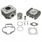 HAUT MOTEUR SCOOT ADAPTABLE PIAGGIO 50 ZIP 2T, TYPHOON, LIBERTY 2T/GILERA 50 STALKER, ICE/APRILIA 50 SR AIR -ALU NIKASIL AIRSAL- 8434829004017