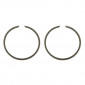 PISTON RING FOR SCOOT AIRSAL FOR KYMCO 50 DINK 2STROKE , TOP BOY 2STROKE , VITALITY 2STROKE (SOLD PER PAIR) 8434829012203