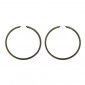 PISTON RING FOR SCOOT AIRSAL FOR KYMCO 50 BET&WIN 2STROKE , SNIPPER 2STROKE , SUPER 9 (SOLD PER PAIR) 8434829012173