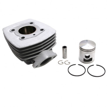 CYLINDER FOR MOPED PEUGEOT 103 AIR COOLING (FLANGE+NUT) (SOLD WITHOUT GASKET) -ALU NIKASIL AIRSAL- P2R