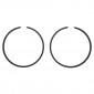 PISTON RING FOR MOPED AIRSAL FOR PEUGEOT 103 AIR (SOLD PER PAIR) 8434829012753