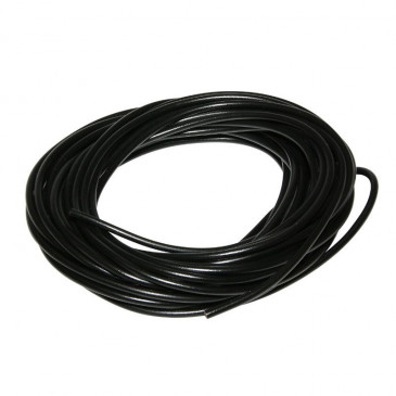 FIL ELECTRIQUE 0,50mm2 - DIAM ext 2,2mm NOIR (5M) -SELECTION P2R-