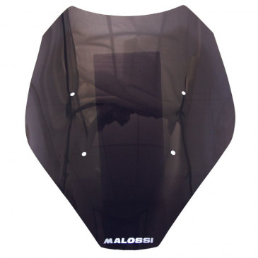 WINDSHIELD FOR MAXISCOOTER KYMCO 550 AK 2017> (SHORT-DARK SMOKED H 500mm x L 390mm) -MALOSSI-