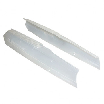 CAPOTAGE/CACHE MOTEUR CYCLO ADAPTABLE PEUGEOT 103 MVL-SP TRANSPARENT (PAIRE) -SELECTION P2R- 3701213404179