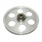 HEAD PULLEY FOR MOPED PEUGEOT 103 SP-MVL ALUMINIUM - 6 HOLES- WITH 11 TEETH SPROCKET -SELECTION P2R 3700948096949