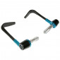 LEVER GUARDS - POLINI GP -ALUMINIUM+NYLON - BLUE- Ø18-20mm - (PAIR) (341.0034)