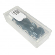 GALET/ROULEAU MAXISCOOTER POLINI 25x11 8,7g HI-SPEED POUR YAMAHA 500 TMAX 2001>/PEUGEOT 400 METROPOLIS 2013> (JEU DE 12) (242.313) 8054705078064