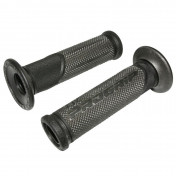 GRIP- PROGRIP ON ROAD 732 DUAL DENSITY BLACK/BLACK 125mm OPEN END (PAIR) (ROAD BIKE) 0801766085047