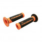 GRIP- PROGRIP ON ROAD 732 DUAL DENSITY BLACK/RED 125mm OPEN END (PAIR) (ROAD BIKE) 0801766084712