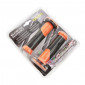 GRIP- PROGRIP ON ROAD 732 DUAL DENSITY BLACK/RED 125mm OPEN END (PAIR) (ROAD BIKE) 0801766084712