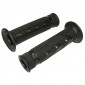 REVETEMENT POIGNEE PROGRIP MOTO ON ROAD 721 DOUBLE DENSITE NOIR/GRIS OPEN END 125mm (PAIRE)