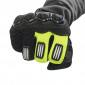 GANTS CROSS ADX TOWN NOIR/JAUNE FLUO T 6 (XXS) ENFANT (HOMOLOGUE EN 13594:2015)