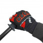 GLOVES ADX CROSS TOWN BLACK/RED T 6 (XXS) FOR CHILD (APPROVED EN 13594:2015)