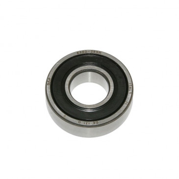ROULEMENT DE ROUE 6202-2RS (15x35x11) SKF ADAPTABLE DERBI 50 SENDA DRD AV/AR, GPR 50 AV/AR / GILERA 50 SMT AV/AR, RCR AV/AR/MBK 50 X-POWER AR / YAMAHA 50 TZR AR (VENDU A L'UNITE) 7316571817347
