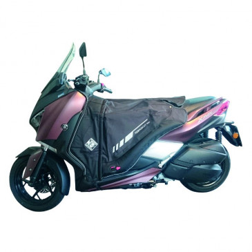 TABLIER COUVRE JAMBE TUCANO POUR YAMAHA 125-300-400 XMAX 2017> / MBK 125-300-400 EVOLIS 2017> (R190PRO-X) (TERMOSCUD PRO 4 SEASON) (SYSTEME ANTI-FLOTTEMENT SGAS) 8026492106961