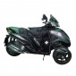 TABLIER COUVRE JAMBE TUCANO POUR PIAGGIO 125 MP3 YOURBAN 2012>, 300 MP3 YOURBAN 2012> (R085PRO-X) (TERMOSCUD PRO 4 SEASON) (SYSTEME ANTI-FLOTTEMENT SGAS) 8026492106916