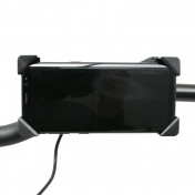 SUPPORT SMARTPHONE/TELEPHONE AVOC M1 AVEC USB ETANCHE LIVRE AVEC 2 SUPPORTS GUIDON ET RETROVISEUR 3700948099193