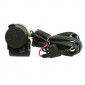 BATTERY CHARGER ON USB - AVOC 12V 2A - DUAL USB + HANDLEBAR FASTENING (WATERPROOF)-(PROTECTION FUSE)