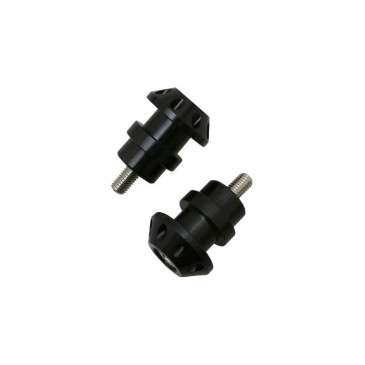 DIABOLO FOR PADDOCK STAND M8 BLACK - FOR HONDA/SUZUKI (WITH CHC CONTERSUNK SCREW) -AVOC- (PAIR) 3700948300039