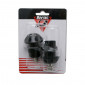 DIABOLO FOR PADDOCK STAND M8 BLACK - FOR HONDA/SUZUKI (WITH CHC CONTERSUNK SCREW) -AVOC- (PAIR)