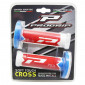 GRIP- PROGRIP OFF ROAD 788 TRIPLE DENSITY SPECIAL EDITION WHITE/RED/BLUE- LIGHT 115mm (PAIR) (CROSS/MX) 0801766077851