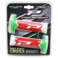 GRIP- PROGRIP OFF ROAD 788 TRIPLE DENSITY SPECIAL EDITION FLUO DESIGN WHITE/RED/GREEN FLUO 115mm (PAIR) (CROSS/MX) 0801766074119