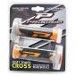 GRIP- PROGRIP OFF ROAD 788 TRIPLE DENSITY BASE COLOR ORANGE/BLACK/GREY 115mm (PAIR) (CROSS/MX)