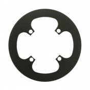 CHAIN GUARD FOR E-BIKE - SINGLE Ø.104 BLACK -ALUMINIUM- 7075 STRONGLIGHT 4 ARMS FOR 44T.