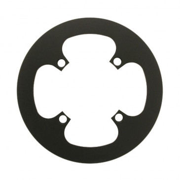 CHAIN GUARD FOR E-BIKE - SINGLE Ø.104 BLACK -ALUMINIUM- 7075 STRONGLIGHT 4 ARMS FOR 44T. 3700223720538