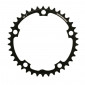 CHANRING FOR ROAD BIKE-5 arms- 38T. Ø130 "INNER" DURAL BLACK STRONGLIGHT (SHIMANO TYPE 8/9 Speed) 3700223719501