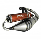 POT SCOOT VOCA SABOTAGE V2 POUR MBK 50 BOOSTER, STUNT/YAMAHA 50 BWS, SLIDE/APRILIA 50 SR (SIL ROUGE) 3700948183502