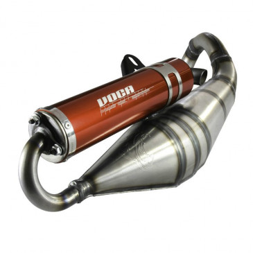 EXHAUST FOR SCOOT VOCA SABOTAGE V2 FOR MBK 50 NITRO, OVETTO/YAMAHA 50 AEROX, NEOS/MALAGUTI 50 F12/APRILIA 50 SR (SILENCER RED) 3700948183533