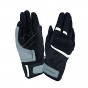 GLOVES- SPRING/SUMMER TUCANO PENNA BLACK/WHITE T12 (XL) (APPROVED EN13594/2015) (TOUCH SCREEN FUNCTION)