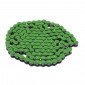 CHAIN FOR MOTORBIKE VOCA 420 REINFORCED - GREEN 136 LINKS 3700948184202