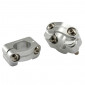 HANDLEBAR RISER VOCA HB28 CNC (ADAPTOR Ø 28,6mm) SILVER (CENTRES 34,8mm) (PAIR) 3700948184417