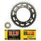 CHAIN AND SPROCKET KIT FOR YAMAHA 50 DTR SUPERMOTARD 2003> 420 11x48 (126 LINKS) -DID- 8434290129653