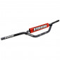 HANDLEBAR FOR 50cc MOTORBIKE VOCA CROSS - ALUMINIUM T6 - Ø22,2mm W 805mm H94mm - BLACK WITH PAD RED 3700948184455