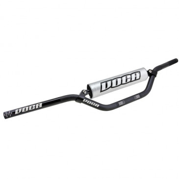 HANDLEBAR FOR 50cc MOTORBIKE VOCA CROSS - ALUMINIUM T6 - Ø22,2mm W 805mm H94mm - BLACK WITH PAD GREY