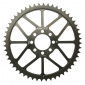 REAR CHAIN SPROCKET FOR 50cc MOTORBIKE MBK 50 X-LIMIT 1997>2001/YAMAHA 50 DTR 1997>2001 420 52 TEETH -STEEL- (BORE Ø 44 mm) -SELECTION P2R- 8592165088518
