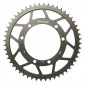 REAR CHAIN SPROCKET FOR 50cc MOTORBIKE PEUGEOT 50 XP6 1998>2001 420 52 TEETH -STEEL- (BORE Ø 100 mm) -SELECTION P2R-