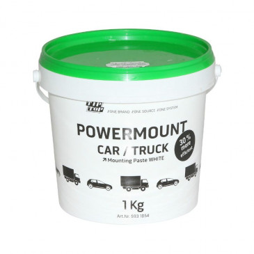 TYRE FITTING PASTE - TIP TOP POWERPOUNT - WHITE (1 Kg) (5148620) 4046627103171