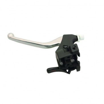 POIGNEE/LEVIER D'EMBRAYAGE 50 A BOITE DOMINO ADAPTABLE RIEJU 50 MRT NOIR/POLI 8033900028463